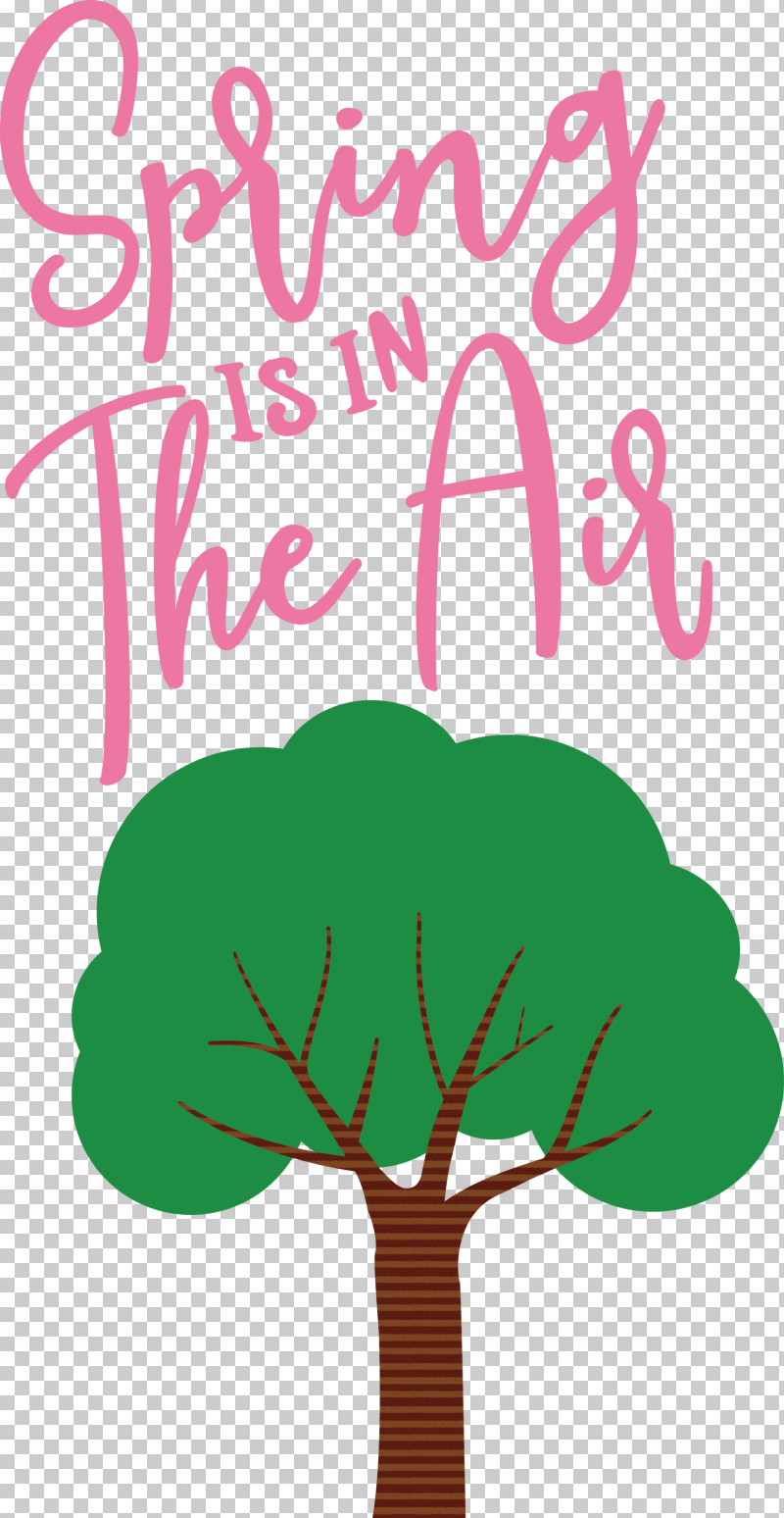 Spring Spring Is In The Air PNG, Clipart, Floral Design, Green, Leaf, Line, Mtree Free PNG Download