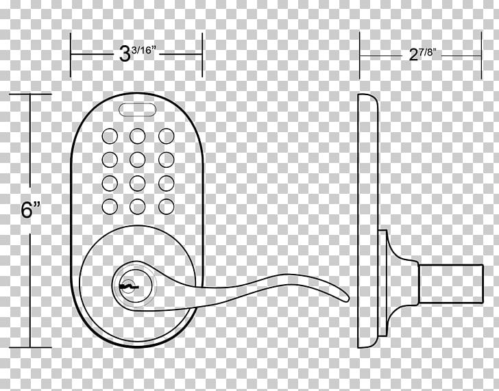 Door Handle Drawing White PNG, Clipart, Angle, Art, Artwork, Black And White, Cartoon Free PNG Download