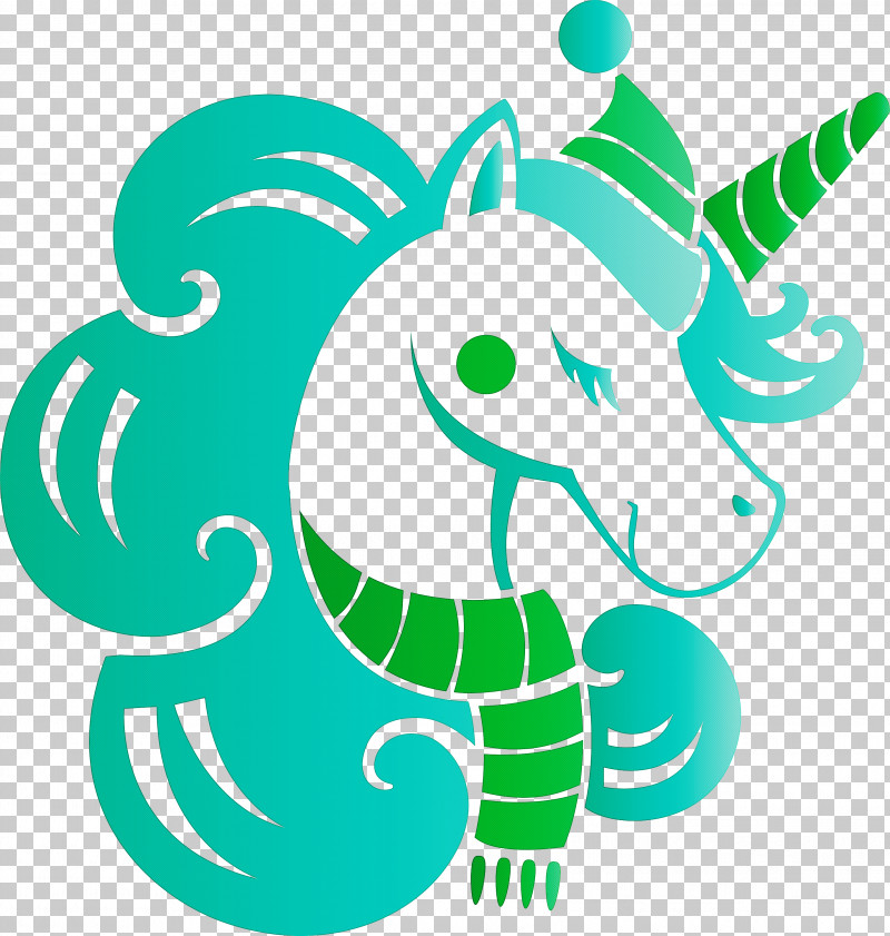 Unicorn Christmas Unicorn PNG, Clipart, Animal Figure, Christmas Unicorn, Green, Line Art, Sticker Free PNG Download