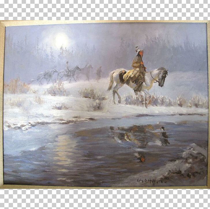 Oil Painting Watercolor Painting Art PNG, Clipart, Art Deco, Art Museum, Fauna, Horse Like Mammal, Landscape Free PNG Download