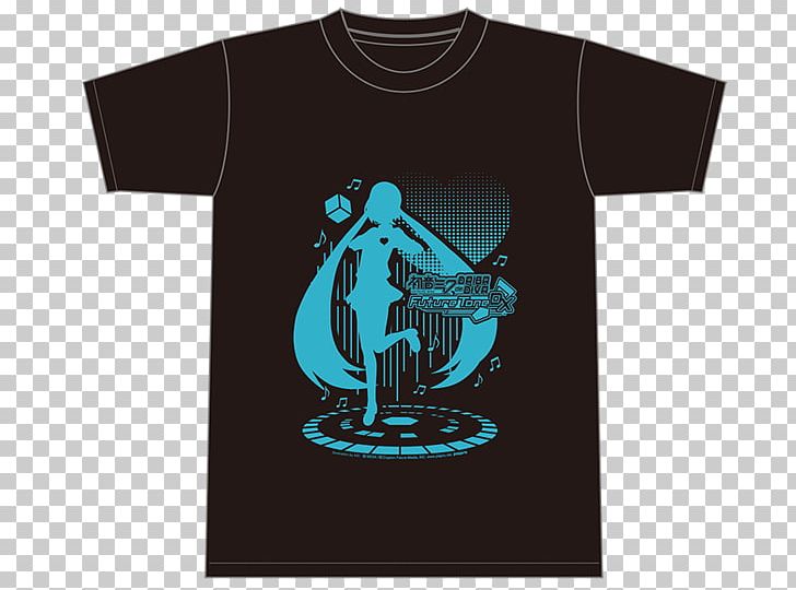 T-shirt Hatsune Miku: Project DIVA Arcade Future Tone Joypolis Punched Pocket Sleeve PNG, Clipart, Black, Blue, Brand, Clothing, Hatsune Miku Project Diva Free PNG Download