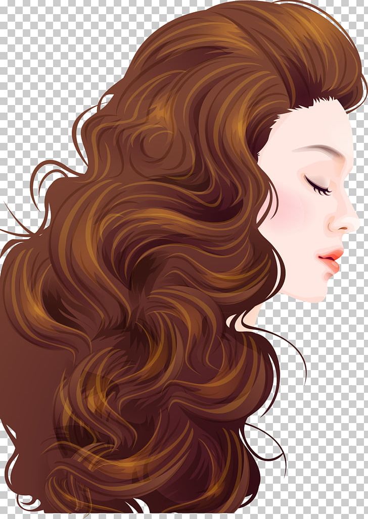 Long Hair Hairstyle Drawing Illustration Png Clipart Anime
