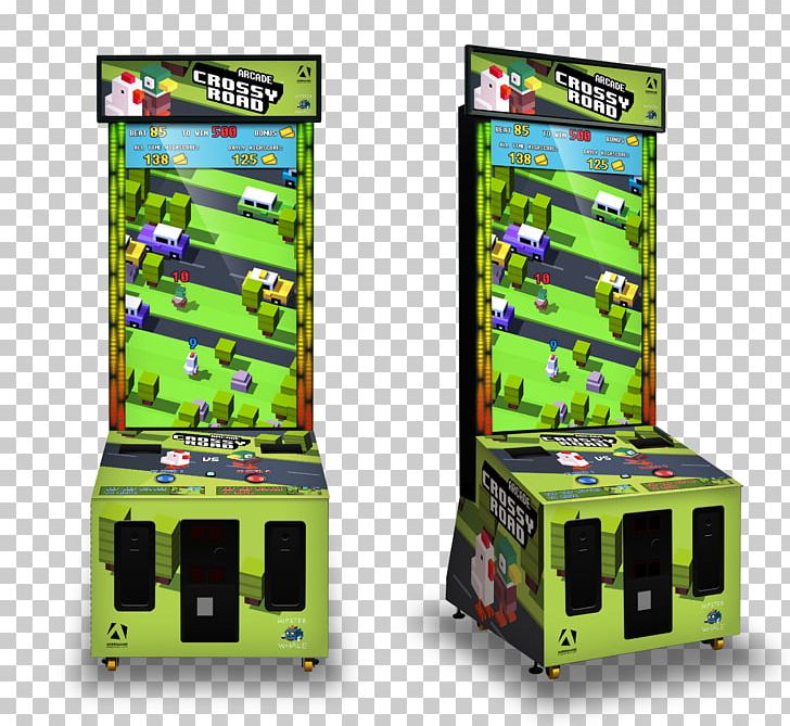 Crossy Road Frogger Golden Age Of Arcade Video Games Arcade Game Redemption Game PNG, Clipart, Amusement Arcade, Arcade Cabinet, Arcade Game, Crossy Road, Electronic Device Free PNG Download