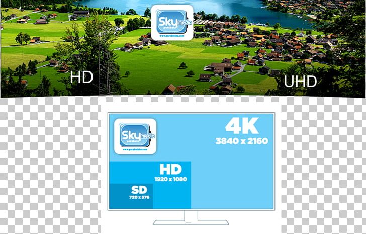 Skymedia Parabolaku Samsung MU9005 4K Resolution Ultra-high-definition Television PNG, Clipart, 4k Resolution, Advertising, Brand, Electronics, Grass Free PNG Download