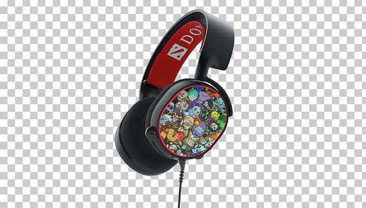 Dota 2 SteelSeries Headphones Special Edition Valve Corporation PNG, Clipart, 71 Surround Sound, Audio, Audio Equipment, Dota 2, Dts Free PNG Download