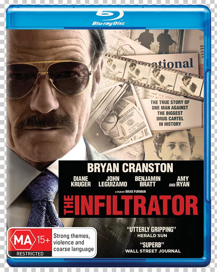 Brad Furman The Infiltrator Blu-ray Disc Robert Mazur Thriller PNG, Clipart, Advertising, Biographical Film, Bluray Disc, Bryan Cranston, Crime Film Free PNG Download