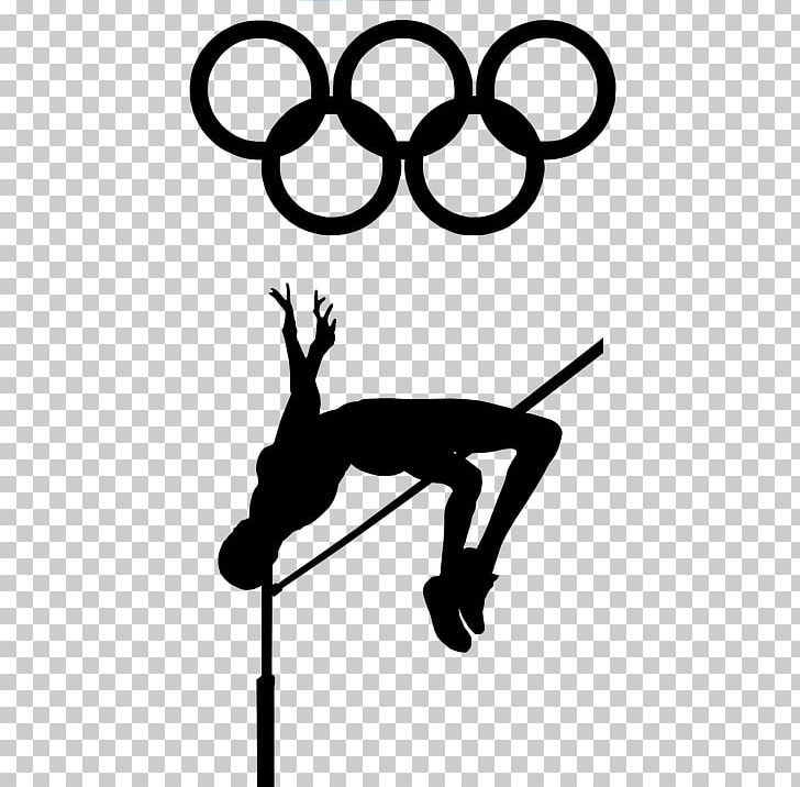 Winter Olympic Games High Jump At The Olympics PNG, Clipart, Area, Black And White, Clip Art, Curling, High Jump Free PNG Download