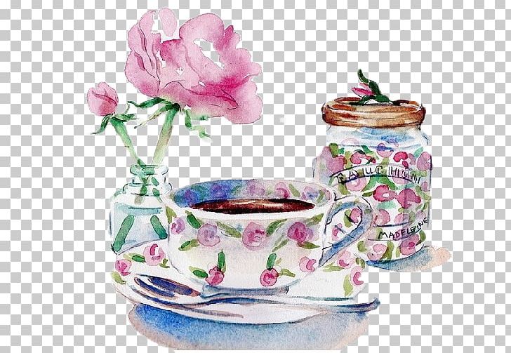 Tea Coffee Breakfast Dessert Drawing PNG, Clipart, Afternoon, Afternoon Tea, Bag, Coffee, Cup Free PNG Download