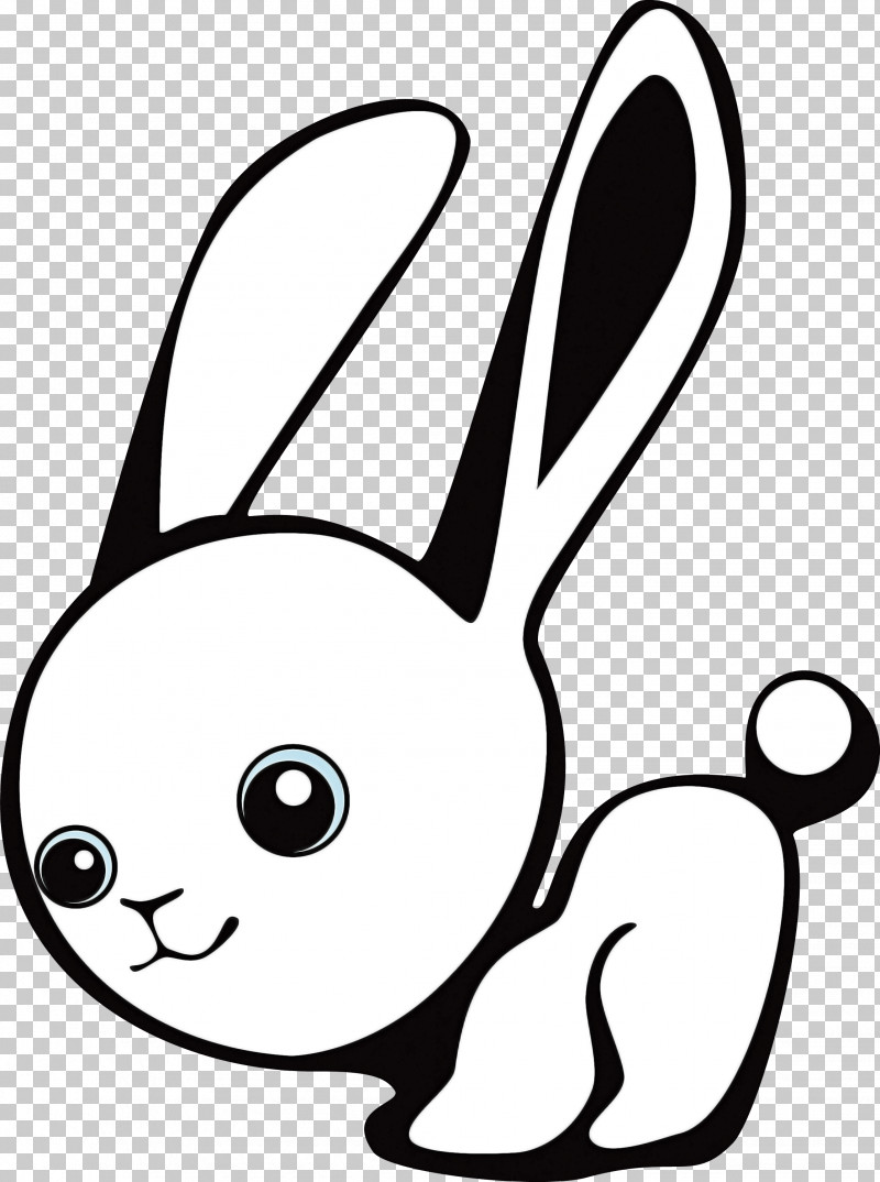 Rabbit Bunny Easter Day PNG, Clipart, Blackandwhite, Bunny, Cartoon, Coloring Book, Ear Free PNG Download