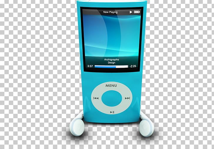 Ipod Multimedia Electric Blue PNG, Clipart, Apple, Computer Icons, Electric Blue, Electronics, Gadget Free PNG Download