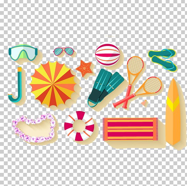 Beach Summer Vacation PNG, Clipart, Background Vector, Beach Party, Beach Vector, Decorative Elements, Encapsulated Postscript Free PNG Download