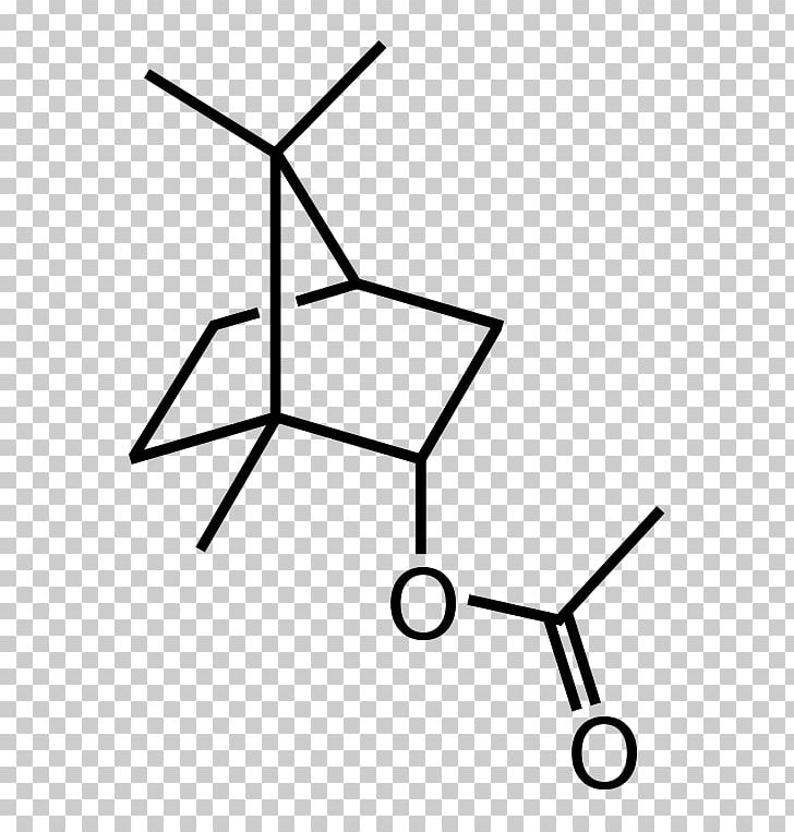 Borneol Isobornyl Acetate Monoterpene PNG, Clipart, Acetate, Acetic Acid, Angle, Area, Black And White Free PNG Download