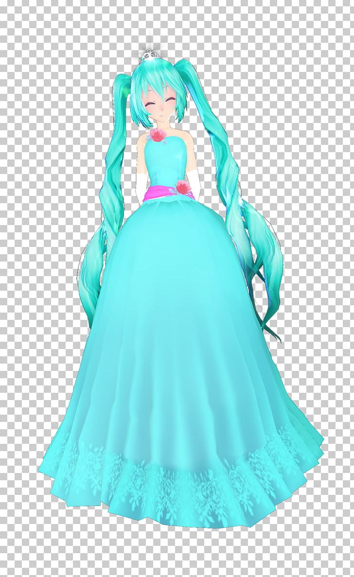 MikuMikuDance Hatsune Miku Princess Line PNG, Clipart, Aqua, Art, Artist, Character, Clothing Free PNG Download