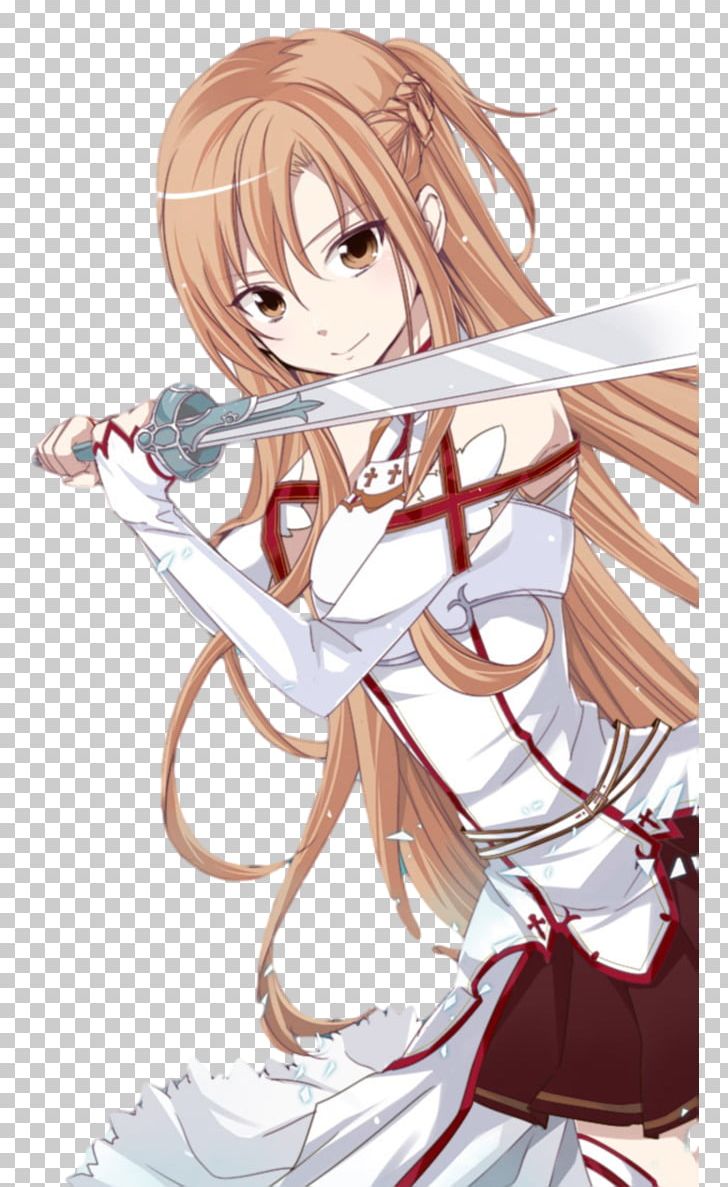 Asuna Kirito Sword Art Online: Hollow Fragment Leafa PNG, Clipart, Anime, Arm, Black Hair, Cartoon, Cartoons Free PNG Download