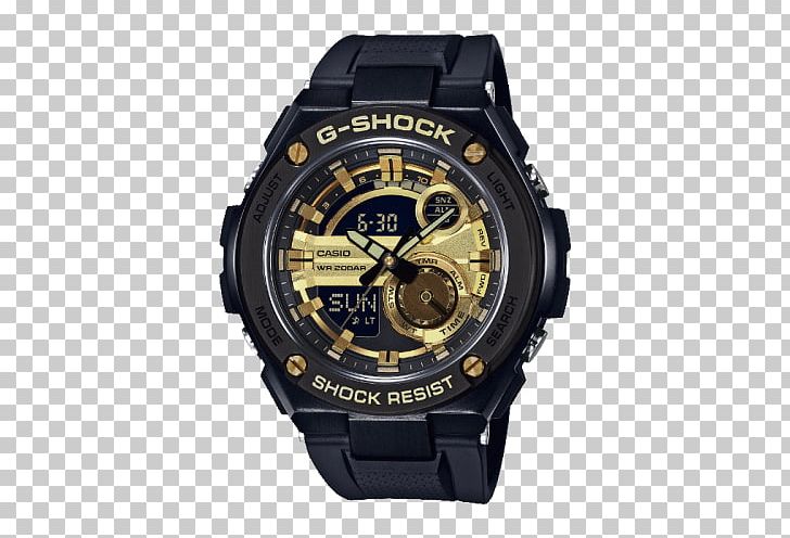 Shock-resistant Watch G-Shock Water Resistant Mark Chronograph PNG, Clipart, Accessories, Brand, Casio, Chronograph, Gold Free PNG Download