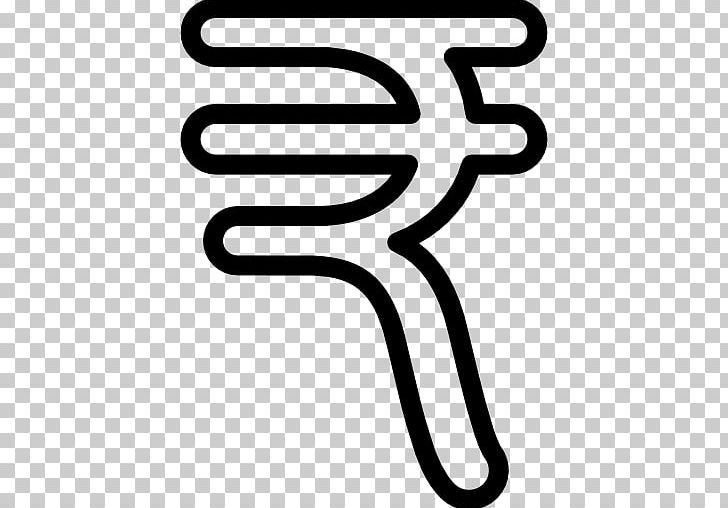 Indian Rupee Sign Currency Symbol Computer Icons PNG, Clipart, Area, Black And White, Computer Icons, Currency, Currency Symbol Free PNG Download