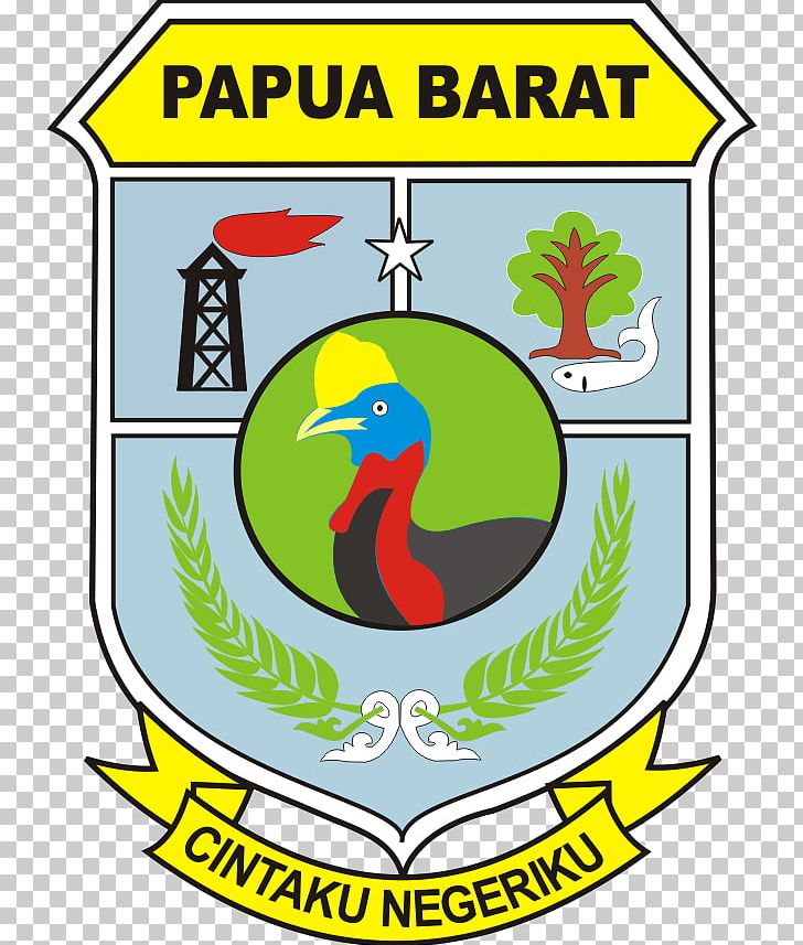 Pemerintah Provinsi Papua Barat Lambang Papua Barat West Sulawesi Cahaya Papua PNG, Clipart, Area, Artwork, Beak, Cahaya Papua, Grass Free PNG Download