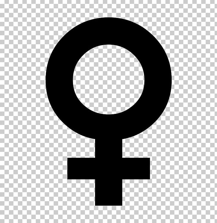 Gender Symbol Female Sign PNG, Clipart, Black And White, Circle, Common, Computer Icons, Female Free PNG Download