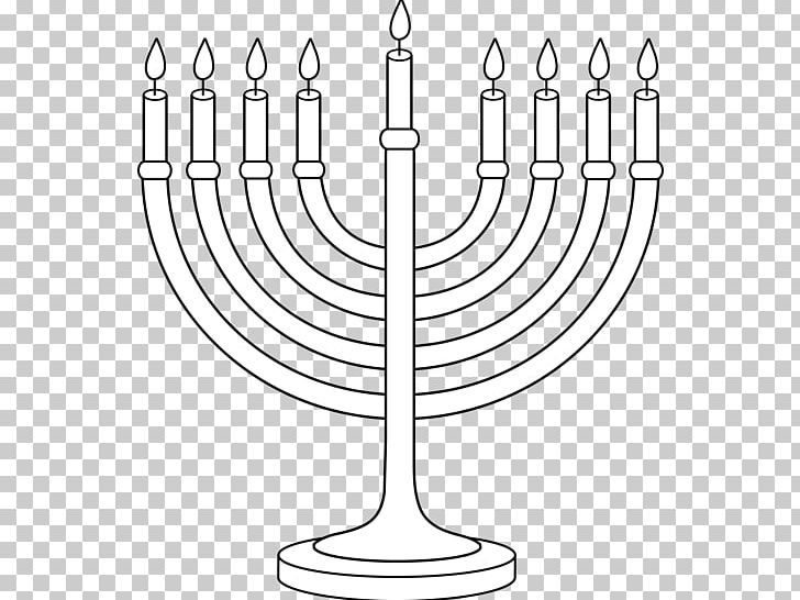 Menorah Hanukkah Judaism Drawing PNG, Clipart, Black And White, Candle Holder, Child, Coloring Book, Coloring Page Free PNG Download