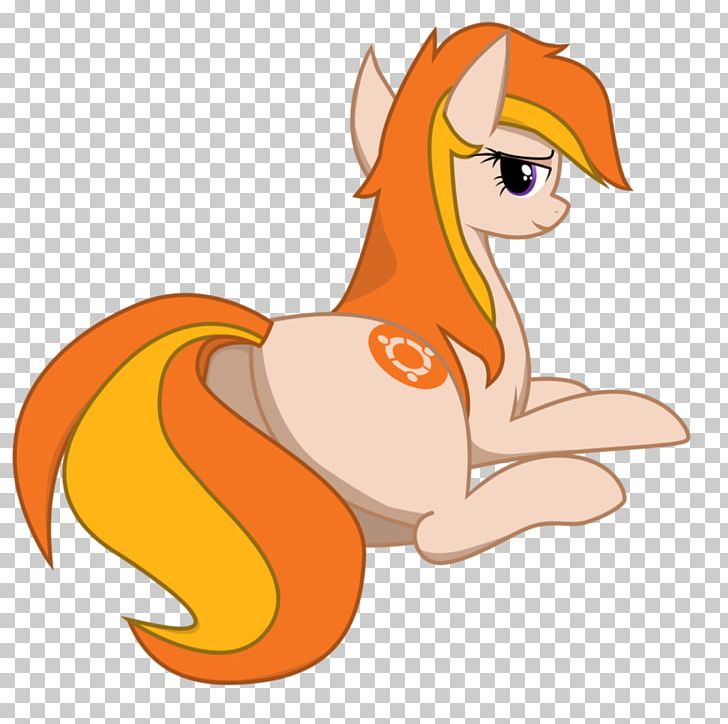 Pony Art Ubuntu Horse PNG, Clipart, Art, Artist, Cartoon, Deviantart, Fictional Character Free PNG Download