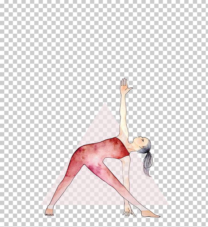 Yoga Trikonasana Drawing Illustration PNG, Clipart, Arm, Art, Cartoon, Dhanurasana, Exercise Free PNG Download