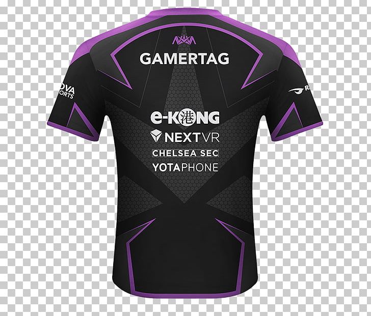 Jersey T-shirt Sleeve Electronic Sports North American League Of Legends Championship Series PNG, Clipart, Active Shirt, Black, Brand, Clothing, Electronic Sports Free PNG Download