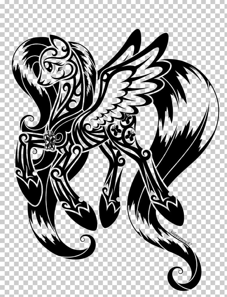 Fluttershy Dreamcatcher Drawing Black And White PNG, Clipart, Art, Bird, Bird Of Prey, Black And White, Carnivoran Free PNG Download