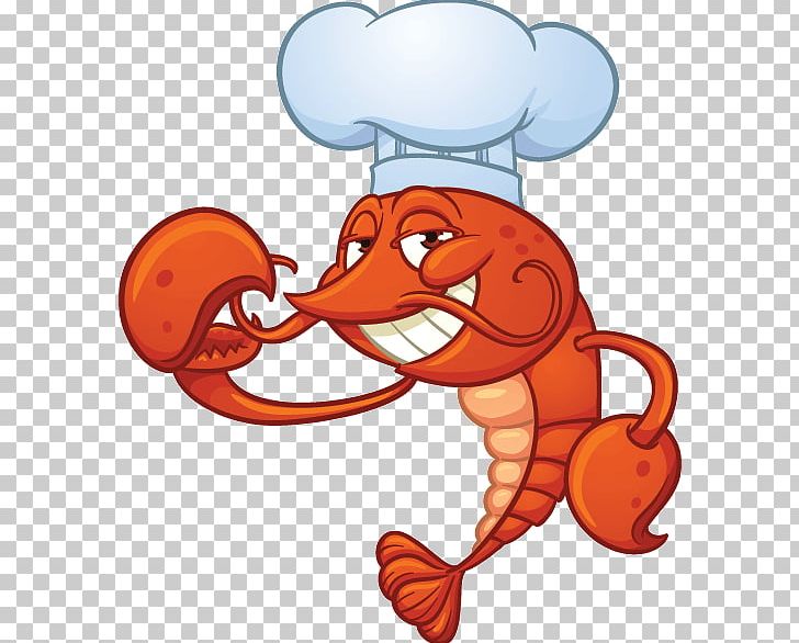 Lobster Seafood Sashimi Chef PNG, Clipart, Animals, Artwork, Cartoon, Chef, Drawing Free PNG Download