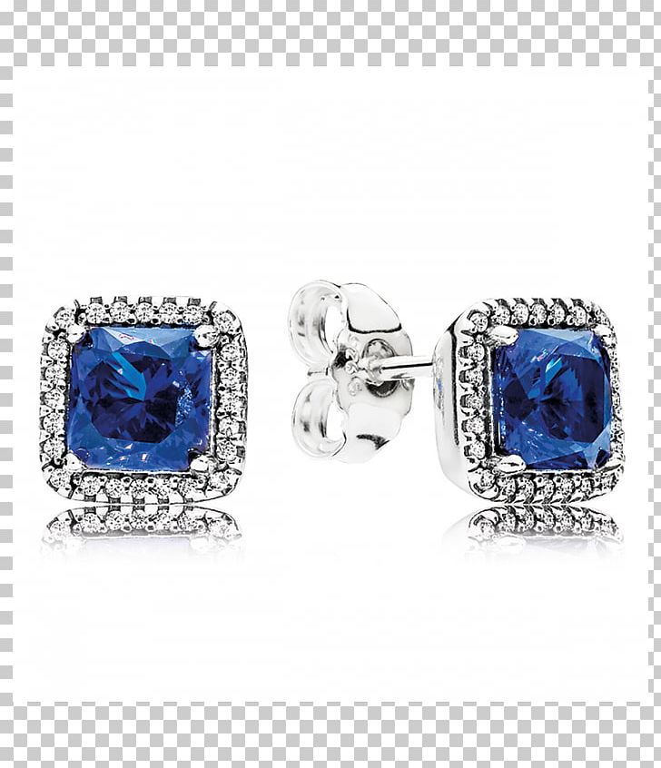 Earring Pandora Jewellery Blue Cubic Zirconia PNG, Clipart, Bling Bling, Blue, Body Jewelry, Bracelet, Charm Bracelet Free PNG Download