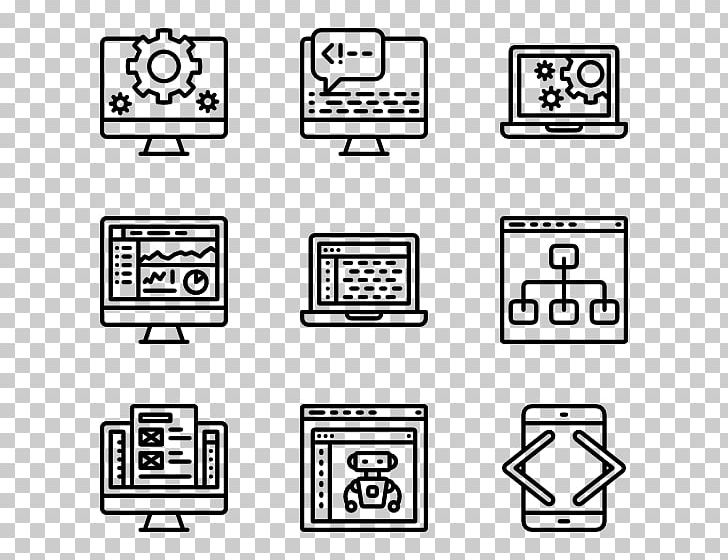 Computer Icons Computer Programming Programmer User Interface PNG, Clipart, Angle, Area, Black, Black And White, Brand Free PNG Download