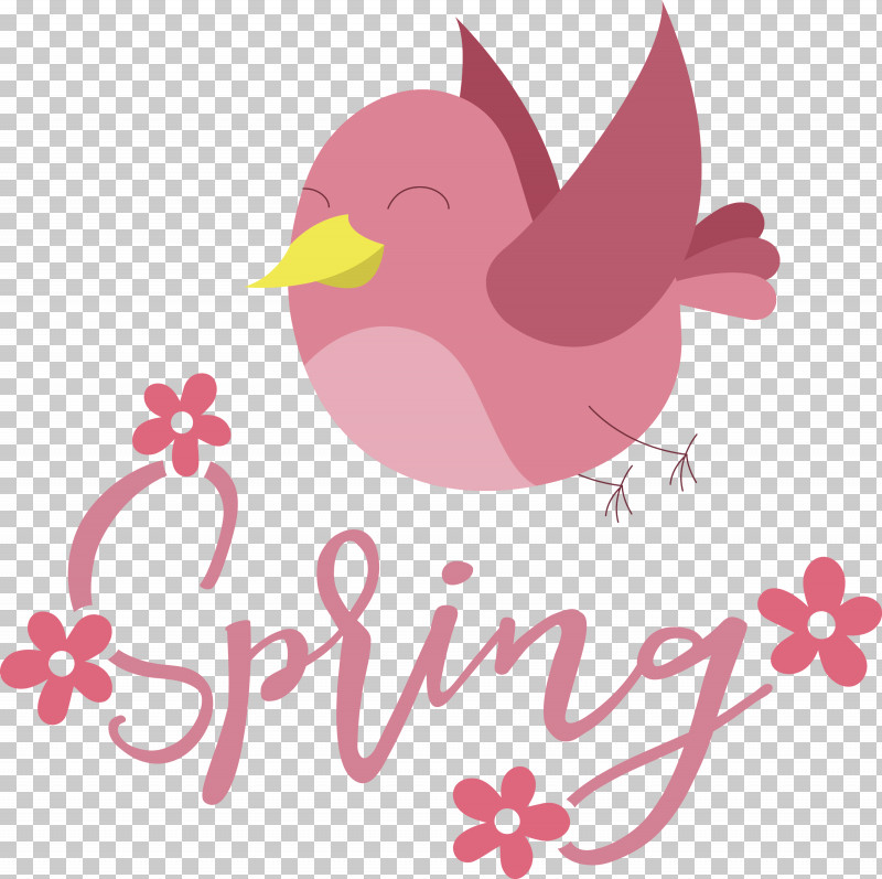 Spring Bird PNG, Clipart, Beak, Bird, Birds, Cartoon, Flower Free PNG Download