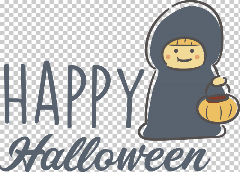 Happy Halloween PNG, Clipart, Behavior, Cartoon, Character, Geometry, Happiness Free PNG Download