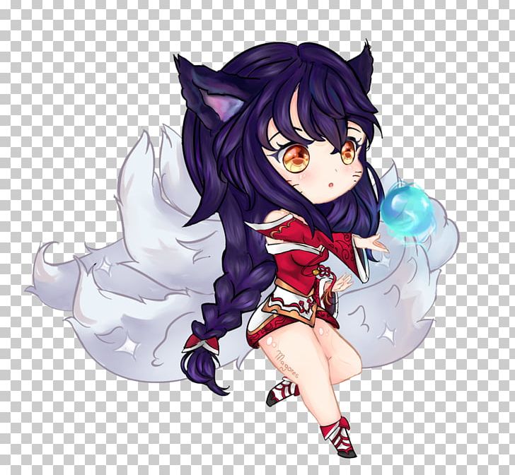 League Of Legends Chibi Anime Ahri Drawing PNG, Clipart, Ahri, Anime, Art, Chibi, Computer Wallpaper Free PNG Download