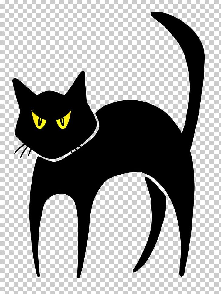 Black Cat Drawing PNG, Clipart, Art, Black, Black And White, Black Cat, Bombay Free PNG Download