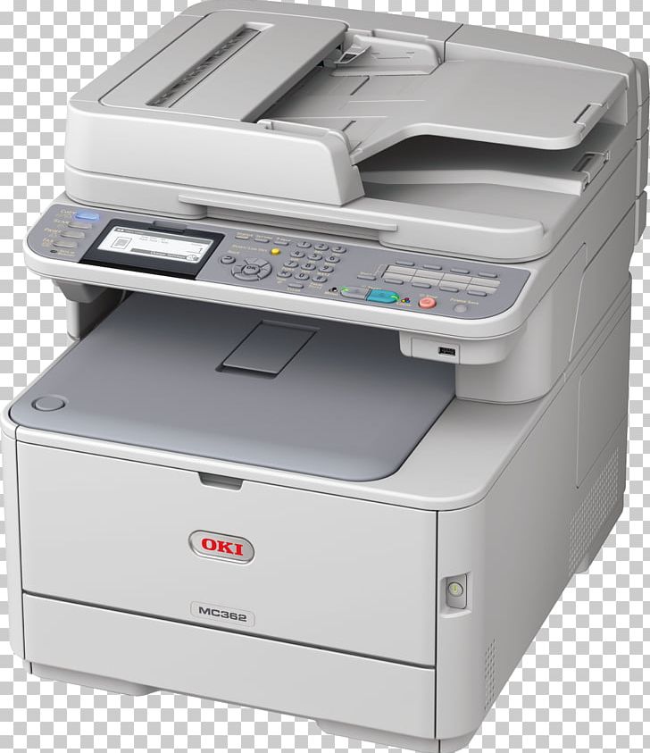 Multi-function Printer Oki Electric Industry Laser Printing Oki Data Corporation PNG, Clipart, Dots Per Inch, Duplex Printing, Electronic Device, Electronics, Inkjet Printing Free PNG Download
