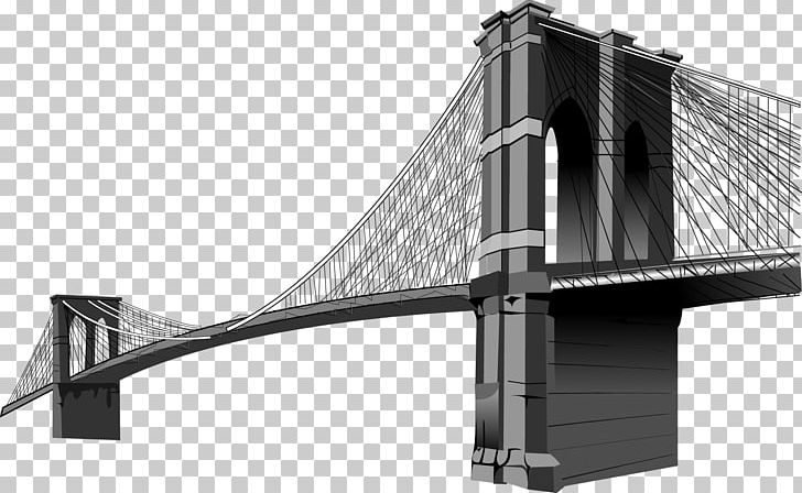 Brooklyn Bridge PNG, Clipart, Angle, Architecture, Black And White, Bridge, Bridges Free PNG Download