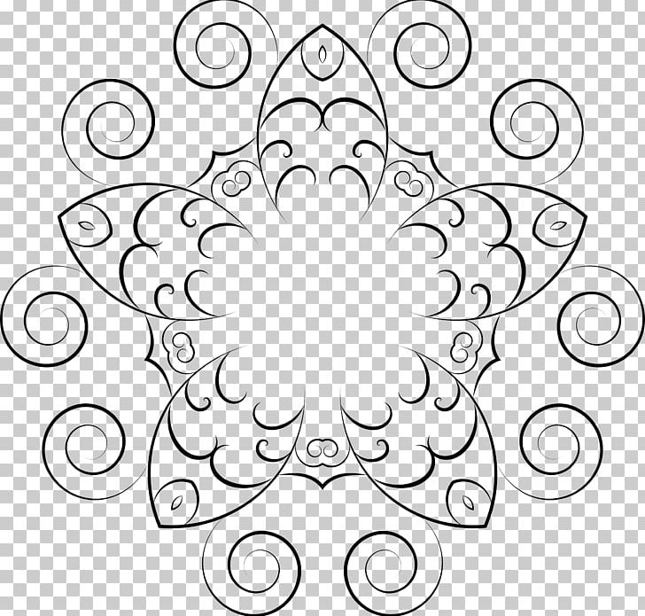 Floral Design PNG, Clipart, Angle, Are, Black, Black And White, Circle Free PNG Download