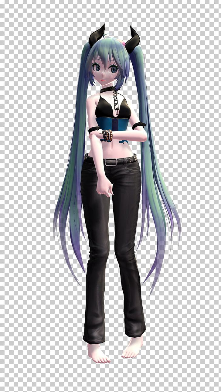 Stock.xchng Hatsune Miku MikuMikuDance Demon Ponytail PNG, Clipart, 3d Computer Graphics, Action Figure, Anime, Black Hair, Brown Hair Free PNG Download