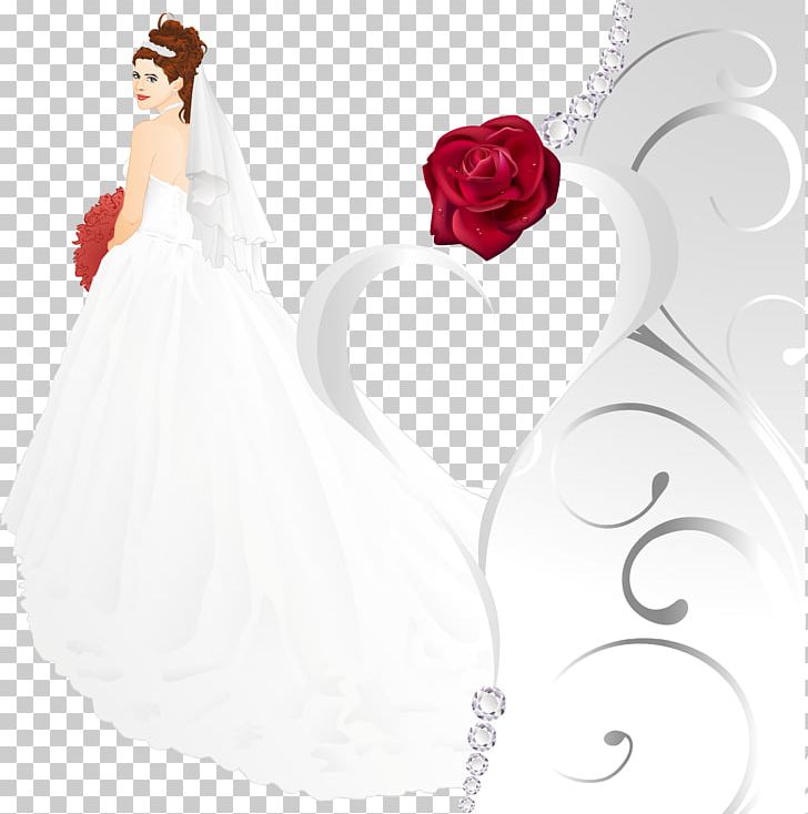 Wedding Invitation Bride PNG, Clipart, Flower, Formal Wear, Girl, Happy Birthday Vector Images, Heart Free PNG Download
