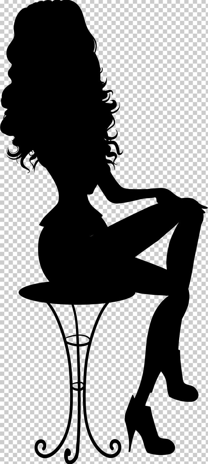 Woman Silhouette Sitting PNG, Clipart, Arm, Art, Black, Black And White, Clip Art Free PNG Download
