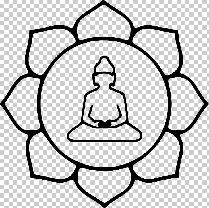 Lotus Sutra Buddhist Symbolism Buddhism Padma Lotus Position PNG, Clipart, Art, Artwork, Ashtamangala, Black And White, Buddha Free PNG Download