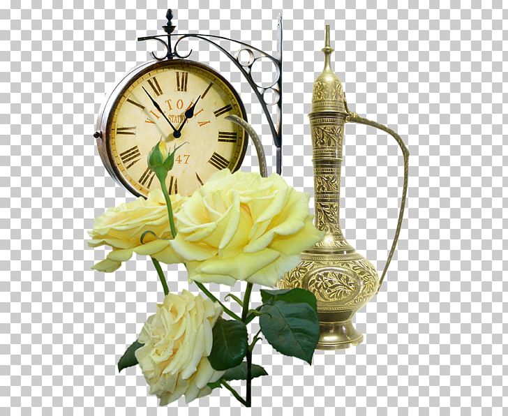 Yellow Flower Floral Design PNG, Clipart, Clock, Color, Cut Flowers, Embroidery, Floristry Free PNG Download