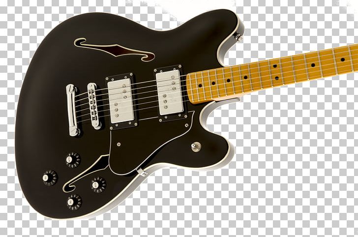 Fender Starcaster Electric Guitar Fender Stratocaster Fender Musical Instruments Corporation PNG, Clipart, Archtop Guitar, Guitar Accessory, Humbucker, Jazz Guitarist, Maple Free PNG Download