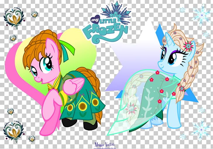 Anna Elsa My Little Pony Pinkie Pie PNG, Clipart, Anime, Cartoon, Computer Wallpaper, Disney Princess, Elsa Free PNG Download