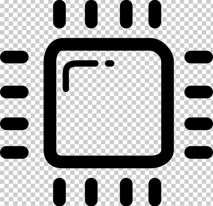 Computer Icons Central Processing Unit Integrated Circuits & Chips PNG, Clipart, Area, Black, Black And White, Central Processing Unit, Computer Free PNG Download