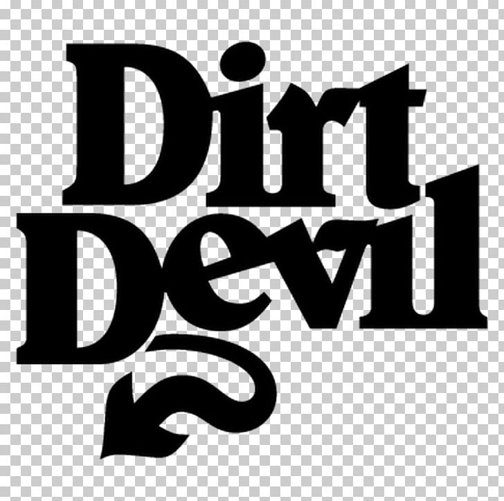 Dirt Devil Vacuum Cleaner Logo Hoover PNG, Clipart, Bissell, Black And White, Brand, Cleaner, Devil Free PNG Download