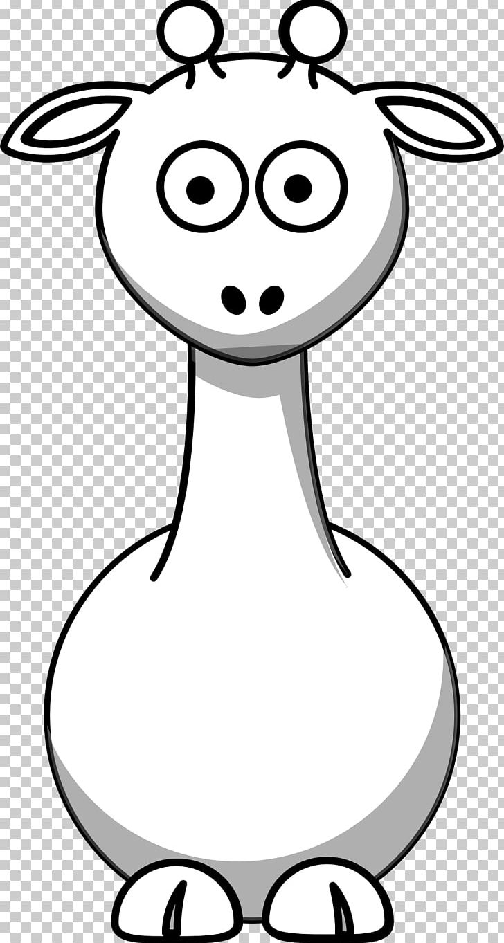 Giraffe Drawing Cartoon Black And White PNG, Clipart, Animals, Art, Artwork, Black And White, Cartoon Free PNG Download