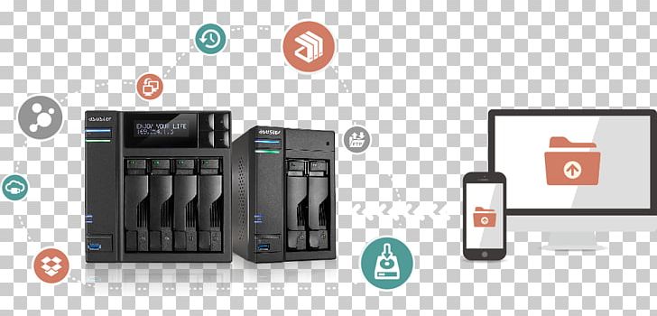Network Storage Systems Asustor AS7004T-I5 4-Bay NAS ASUSTOR Inc. Data Storage PNG, Clipart, Asu, Asus, Attach, Brand, Communication Free PNG Download