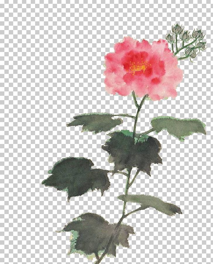 Watermark Flower Watercolor Painting Gratis PNG, Clipart, Chinese Style, Concepteur, Designer, Digit, Encapsulated Postscript Free PNG Download