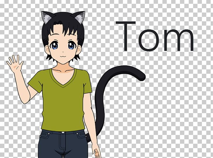 Cat Thumb Cartoon Homo Sapiens PNG, Clipart, Animals, Anime, Boy, Cartoon, Cat Free PNG Download